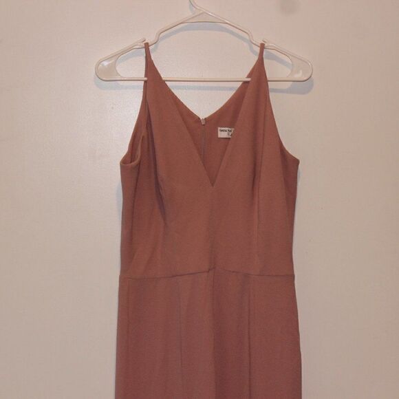 NEW Dress the Population Iris Gown blush  Party Maxi Dress Women's L ($198) - Picture 5 of 14